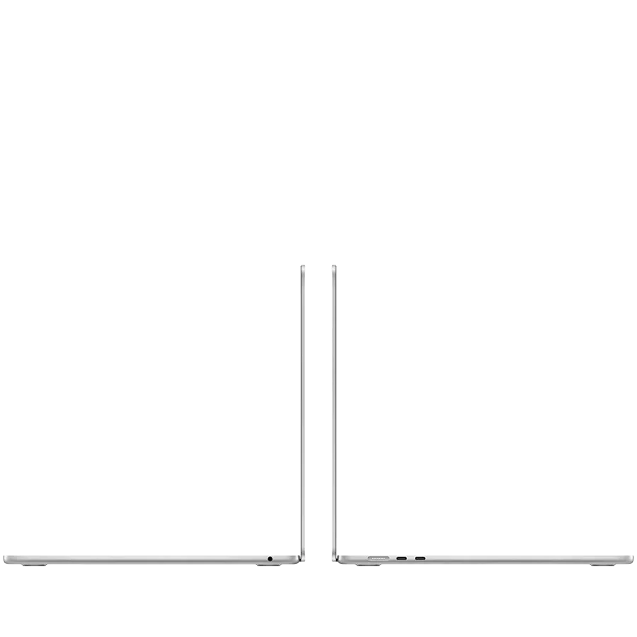 MacBook Air 15.3"  Apple M3 (8C CPU/10C GPU), 24 ГБ, 512 ГБ, Сріблястий — Зображення №3