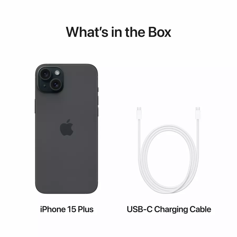 Apple iPhone 15 Plus, 256 GB, Black — Image №8