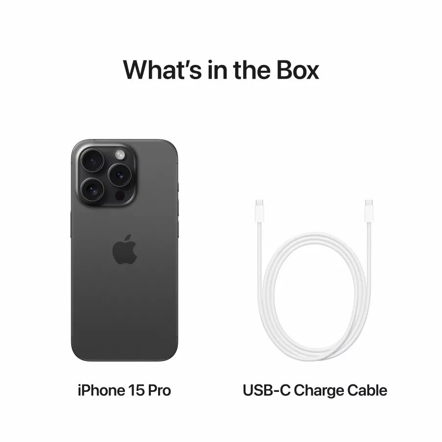 iPhone 15 Pro, 128 GB, Black Titanium — Image №8