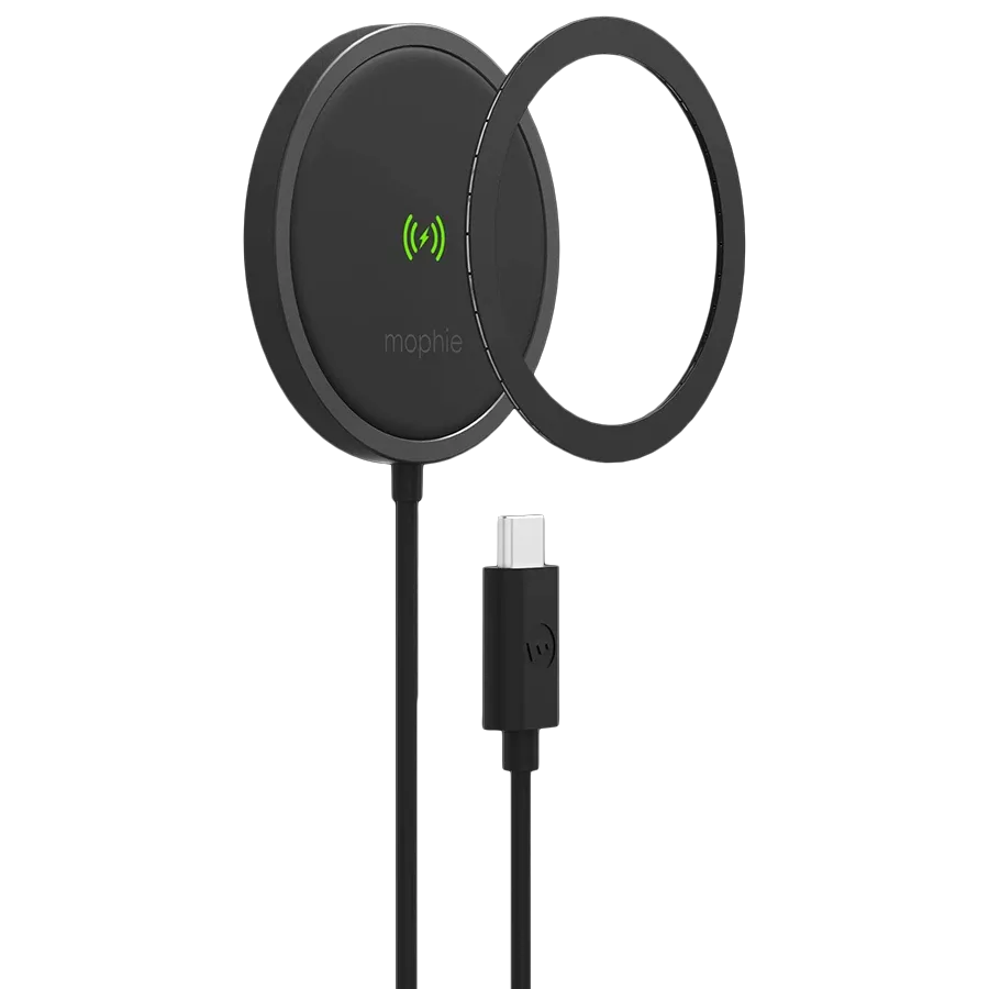 Încărcător wireless MOPHIE, 15 W, Black — image №1