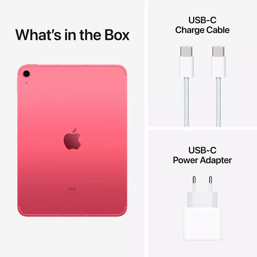 iPad 10.9 10 Gen, 64 GB Wi-Fi+4G 2022, Pink — Image №8