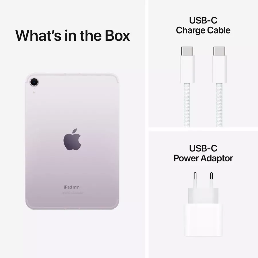 iPad mini A17 Pro, 256 GB Wi-Fi+4G 2024, Purple — Image №9