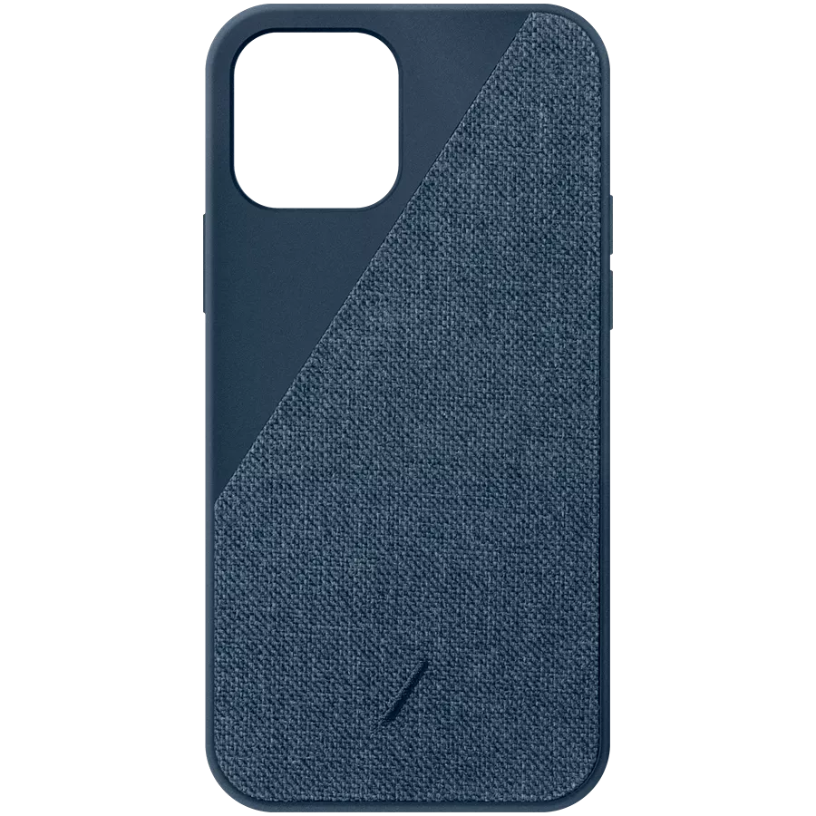NATIVE UNION Чехол CLIC CANVAS  Индиго для iPhone 12 mini — image №1