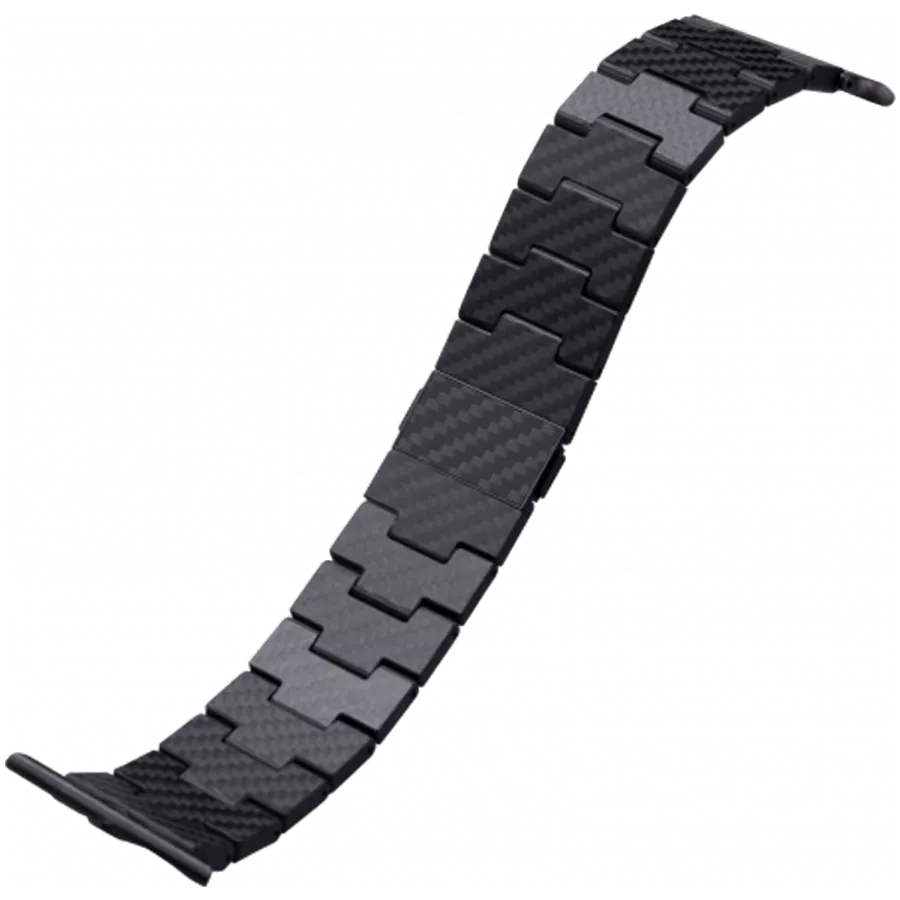 Удлинитель ремешка PITAKA Carbon Fiber, 44/45/49 mm, Retro — image №1