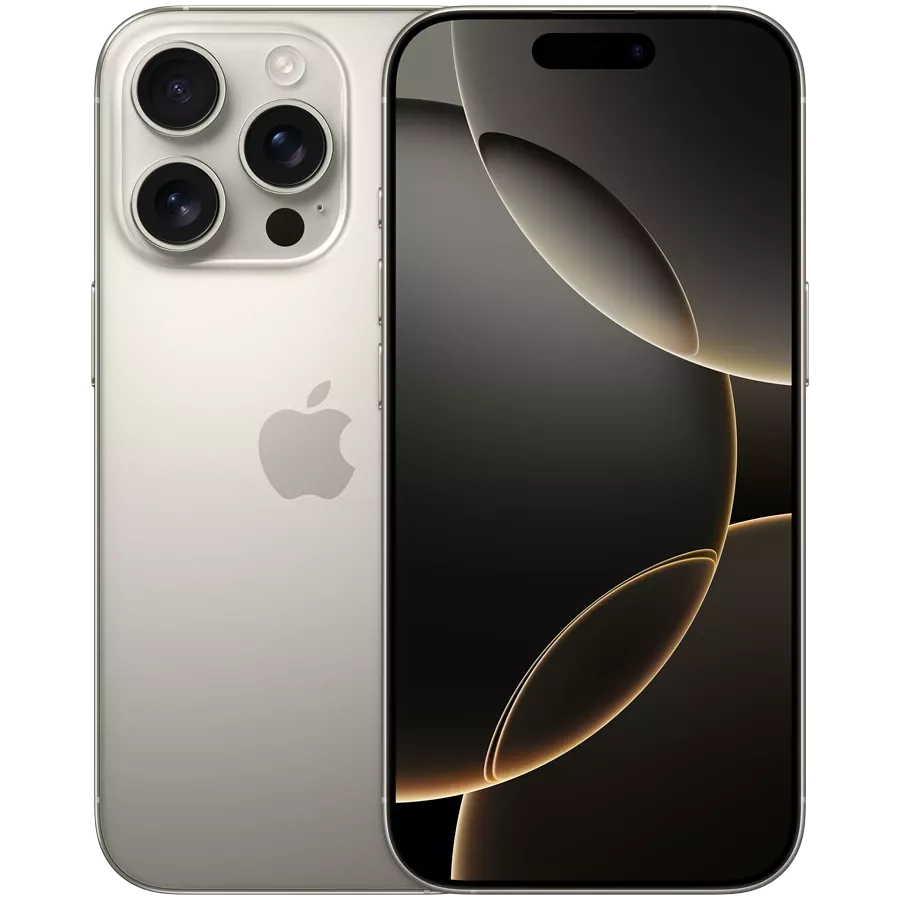 iPhone 16 Pro, 256 ГБ, Natural Titanium — image №1