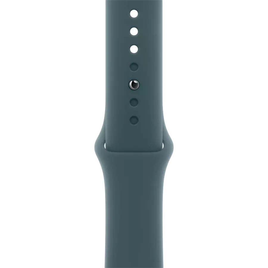 Бауды ұзарту APPLE 46mm Sport Band - S/M & M/L Sport Band Lake Green for Apple Watch 44/46 mm — image №1