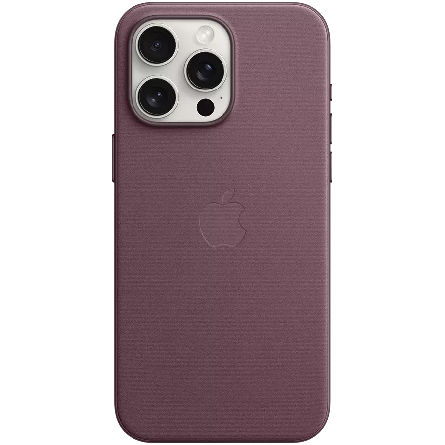 APPLE Θήκη FineWoven Case with MagSafe με MagSafe, Mulberry for iPhone 15 Pro Max — Εικών №1