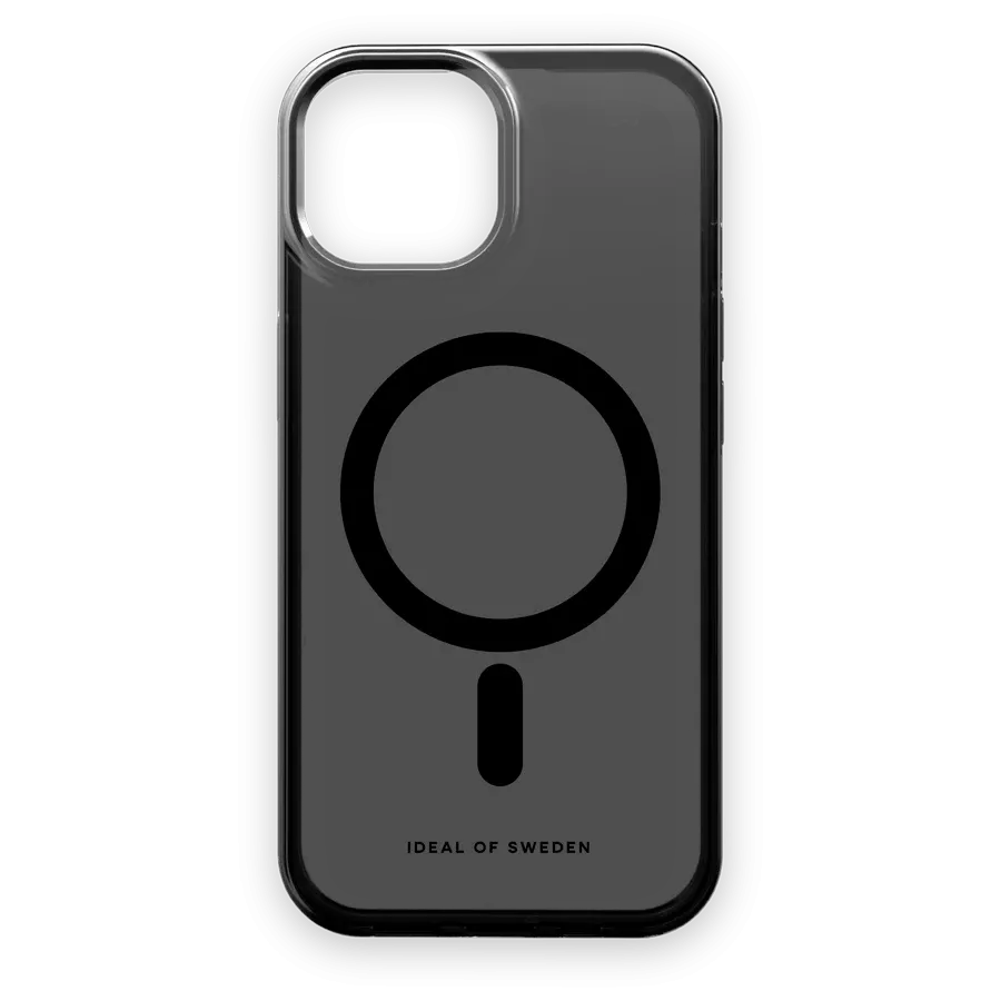 Case IDEAL OF SWEDEN Clear Case MagSafe with MagSafe Tinted Black for iPhone 15 — Image №1