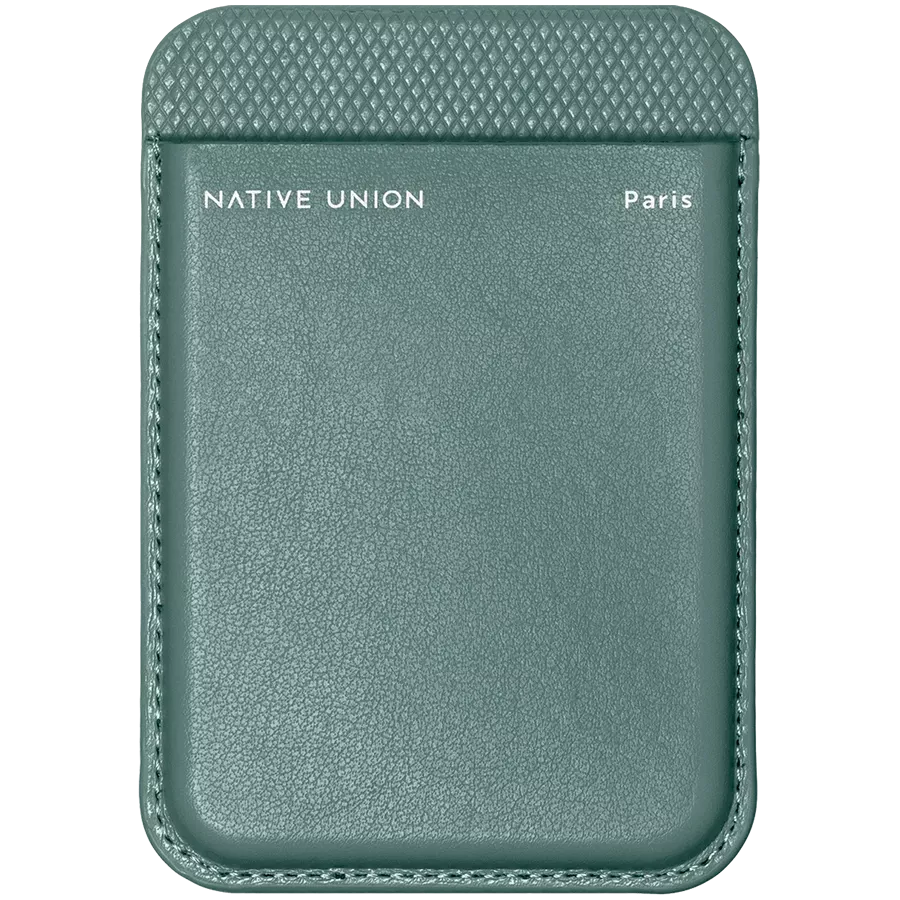 Wallet NATIVE UNION (Re)Classic Wallet , Green for iPhone — Image №1