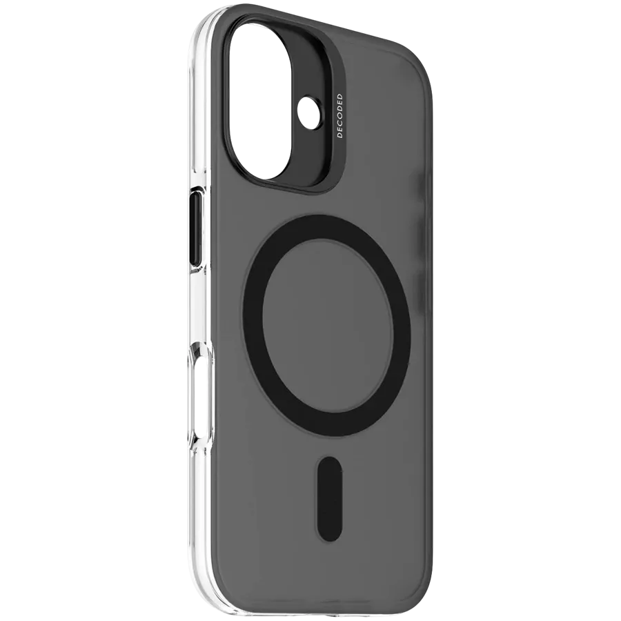 DECODED Case Coque Plastique Recycle with MagSafe, Black for iPhone 16 — Image №2