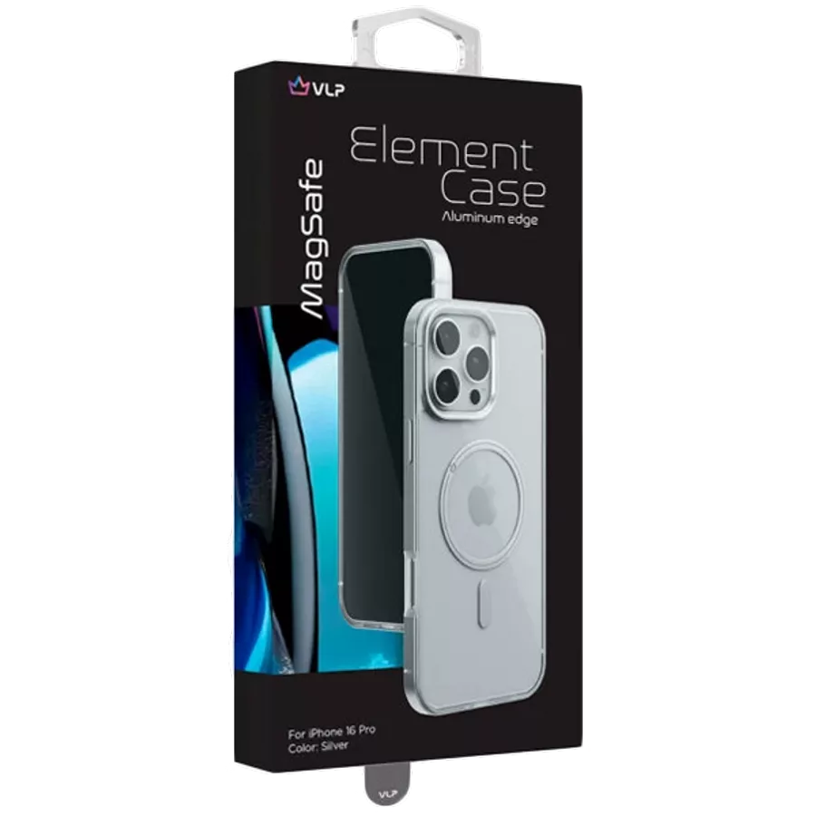 VLP Чехол Element с MagSafe Серебристый для iPhone 16 Pro — image №3