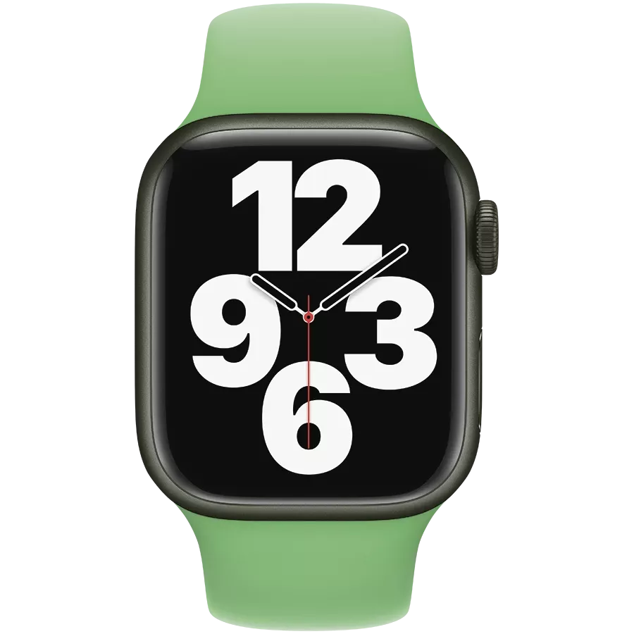 Ремінець APPLE 41mm Sport Band - Regular Bright Green — Зображення №3