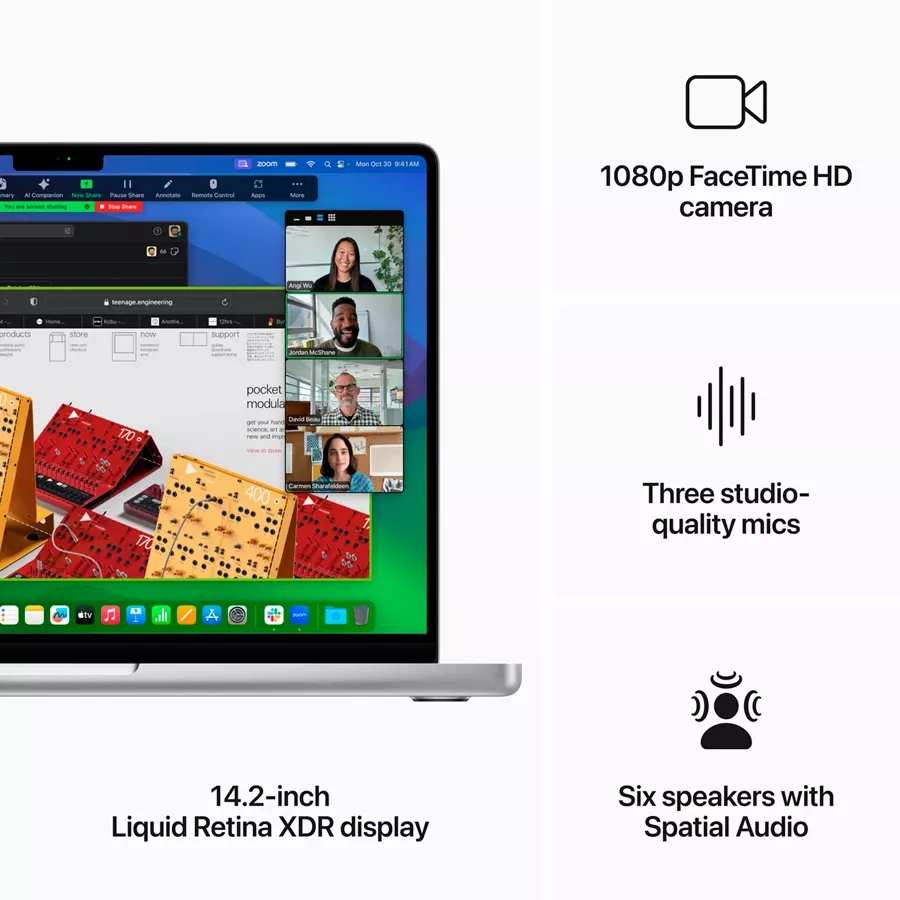 MacBook Pro 14.2"  M3 (8C CPU/10C GPU), 8 GB, 1 TB, Silver — Image №5