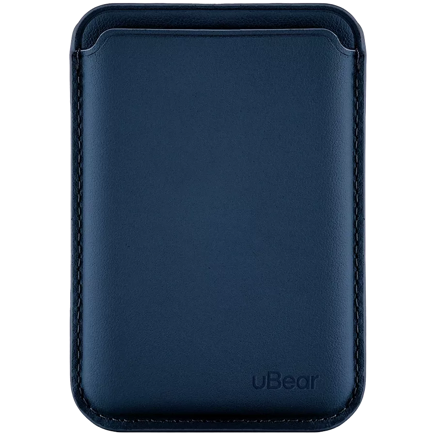 UBEAR Карман LEATHER SHELL  Тёмно-синий для iPhone — image №1