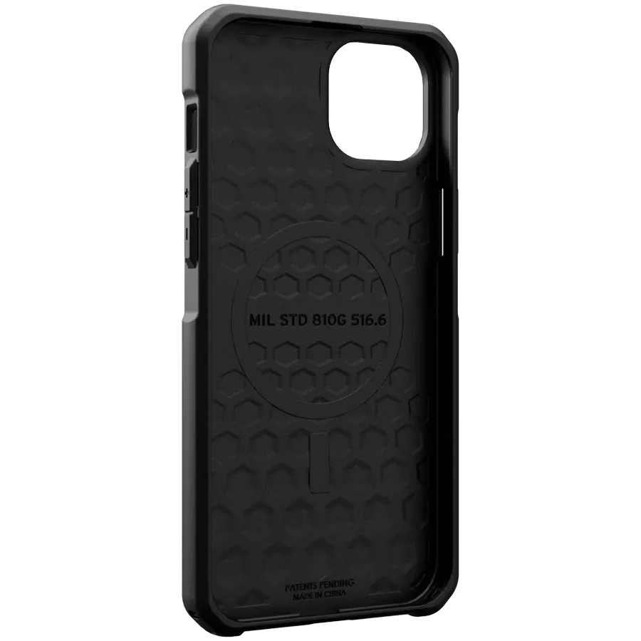 Чехол UAG Metropolis LT с MagSafe для iPhone 15 Plus, Kevlar Black — image №4