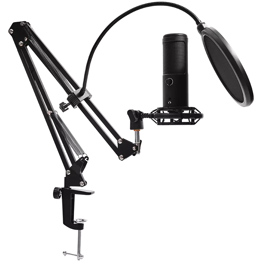 LORGAR Gaming Microphone Voicer 931, Wired, Black — Image №4