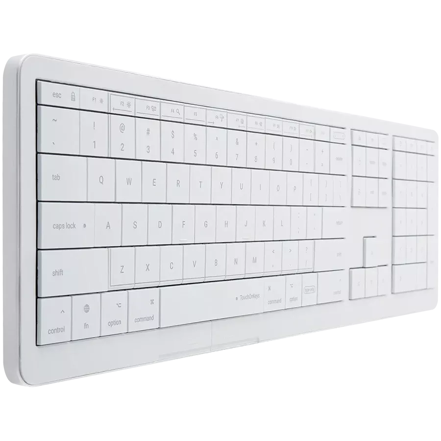 CLEVETURA Keyboard, Wired and Wireless, White — Image №2 CLEVETURA Keyboard, Wired and Wireless, White — Image №2