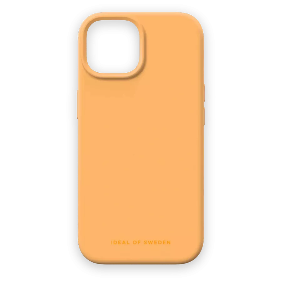 Case IDEAL OF SWEDEN Silicone Case  Apricot for iPhone 15 — Image №1