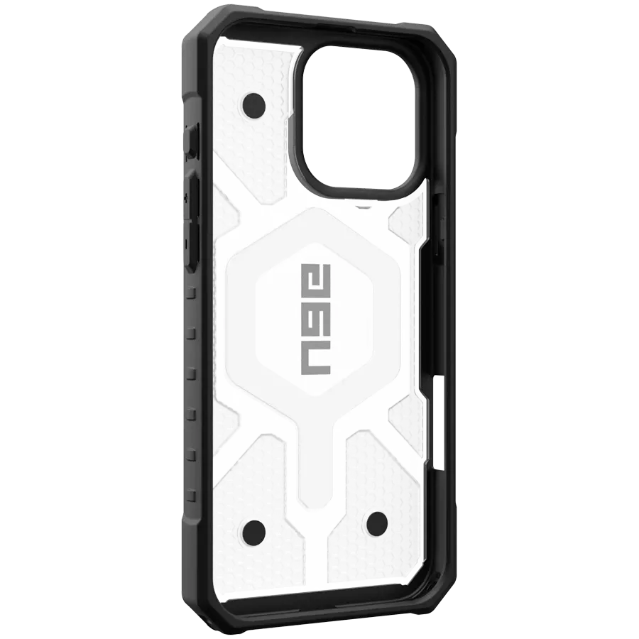 Защитный чехол UAG Pathfinder Clear с MagSafe Лёд для iPhone 16 Pro Max — Изображение №2