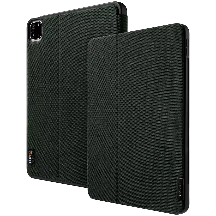 Обложка Smart Folio LAUT URBAN FOLIO  Оливковая для iPad Pro 12,9 дюйма (3-го, 4-го и 5-го поколения) — Изображение №1