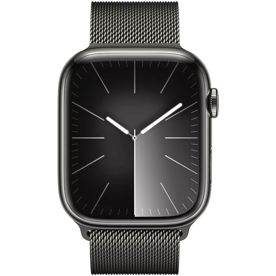 Ремінець APPLE 45mm Milanese Loop Milanese Loop Графітовий сірий за Apple Watch 42/44/45/49 mm — Зображення №3