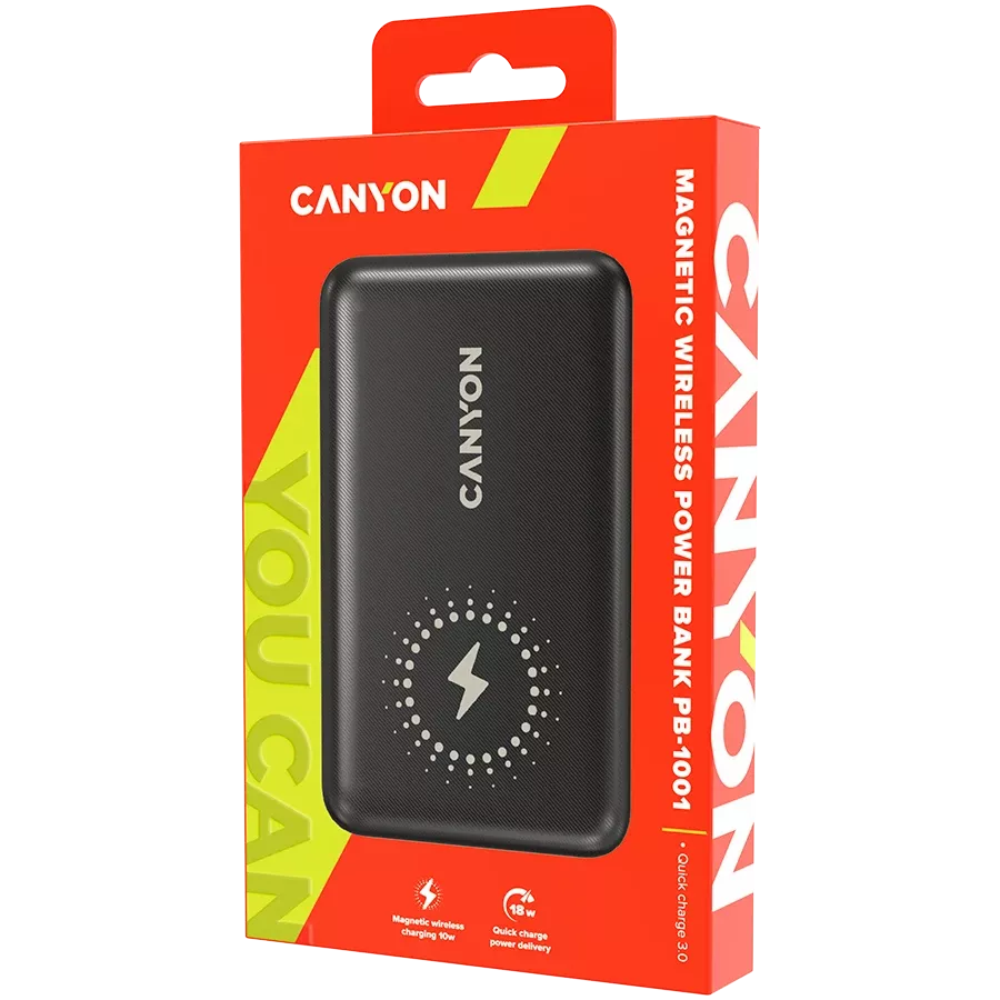 Зарядное устройство CANYON PB-1001, 10000 мА·ч, Li-pol — Изображение №8