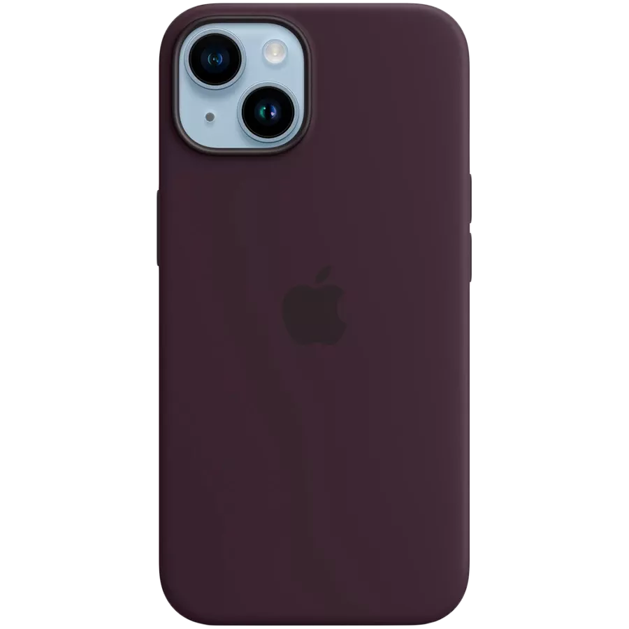APPLE Silicone Case with MagSafe Elderberry for iPhone 14 — Image №1