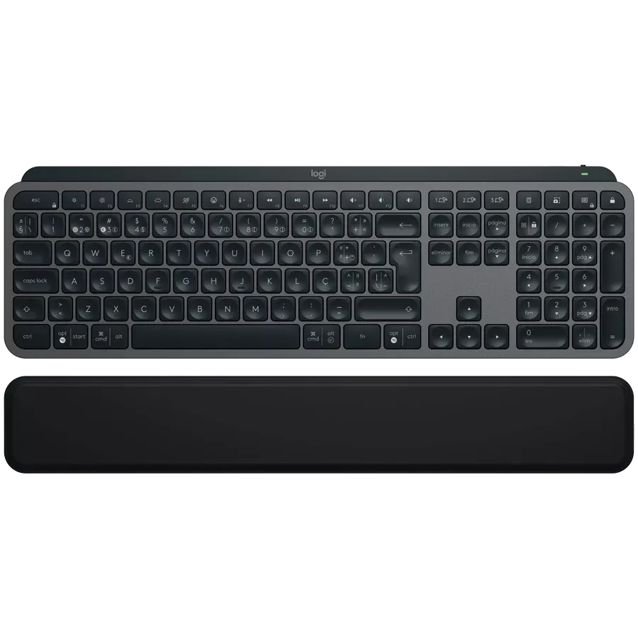 LOGITECH MX Keys S Keyboard, Wireless, Graphite, Slovenian/International EN — Image №1