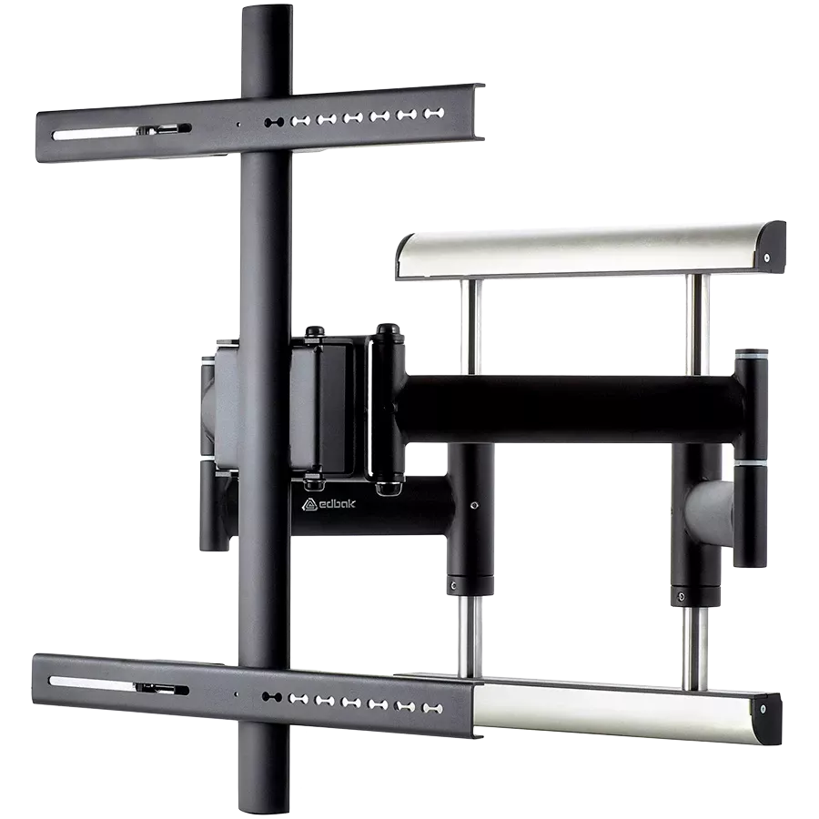 EDBAK Swing Arm Wall Mount for Screens 42-98", Μαύρος — Εικών №3