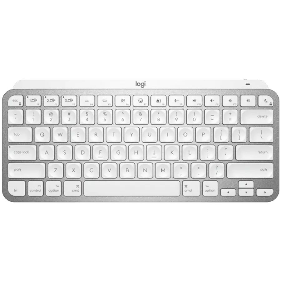 LOGITECH (CIS) MX Keys Mini Keyboard, Wireless, Pale Grey, RU — Image №1
