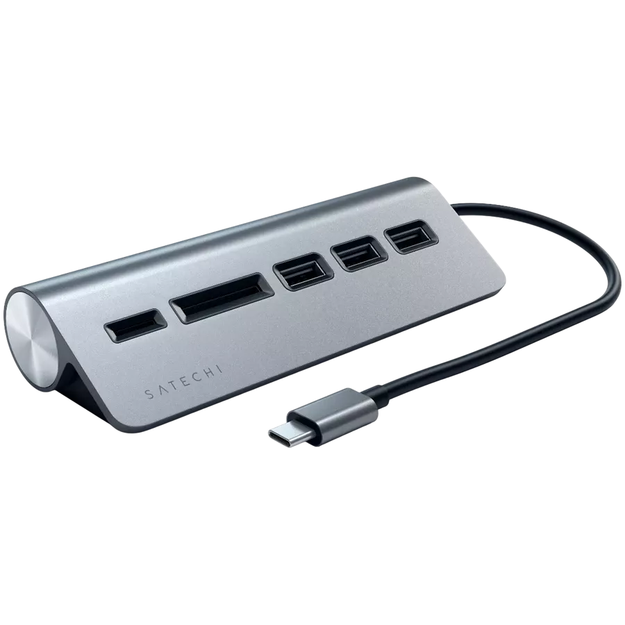 SATECHI  USB-C Combo Hub  USB Hub  Մոխրագույն — image №1