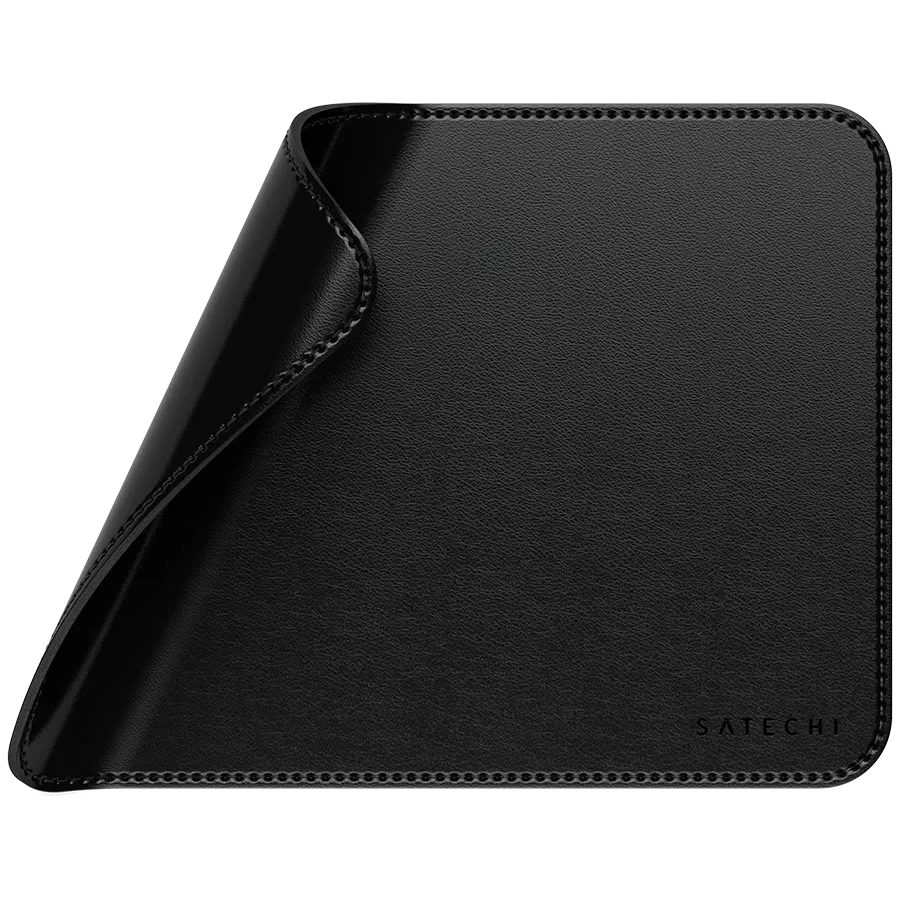 SATECHI Vegan-Leather Premium Mouse Pad, Black — Изображение №4