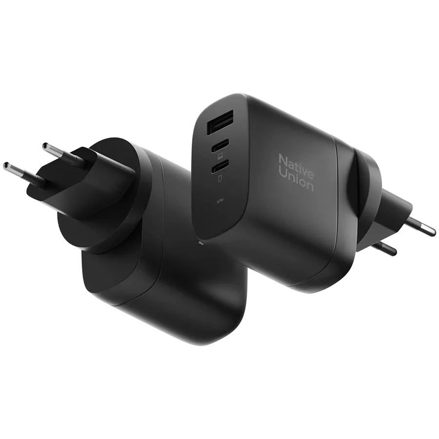Adaptor de alimentare NATIVE UNION USB-A, USB-C, 67 W, Black — image №3