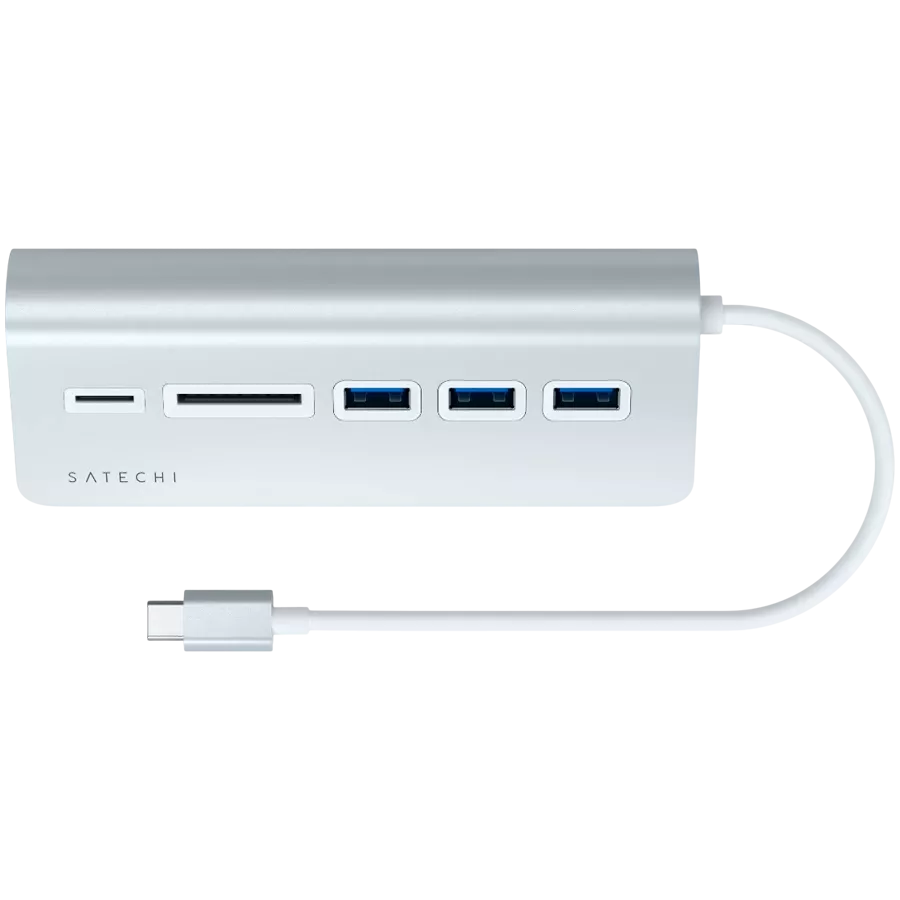 SATECHI  USB Хаб  Серебристый — image №2