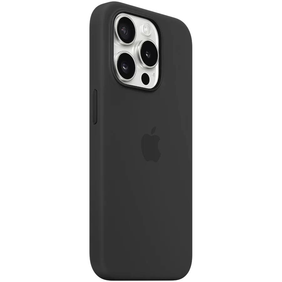APPLE Silicone Case with MagSafe Black for iPhone 15 Pro — Image №2
