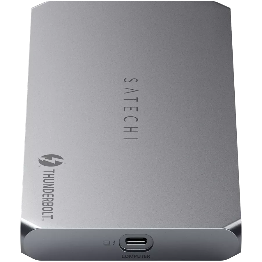 SATECHI  Thunderbolt 4  Space Gray — Изображение №5