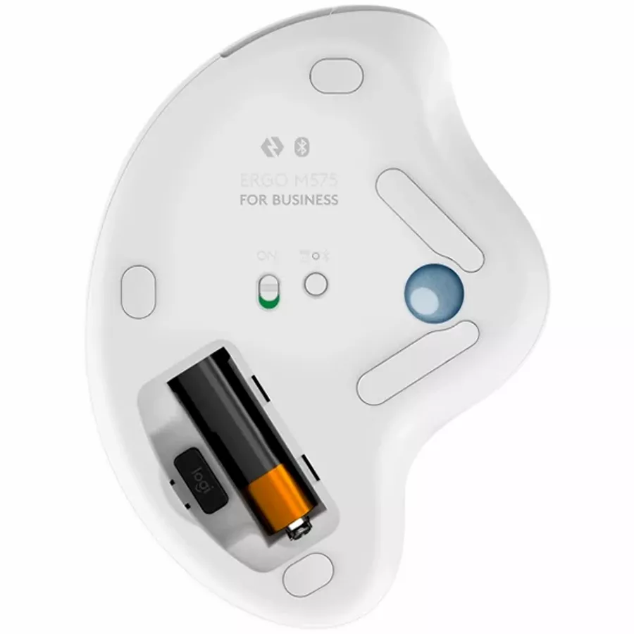 Мышь LOGITECH Ergo M575 for Business Off-White (L910-006438) — Изображение №4