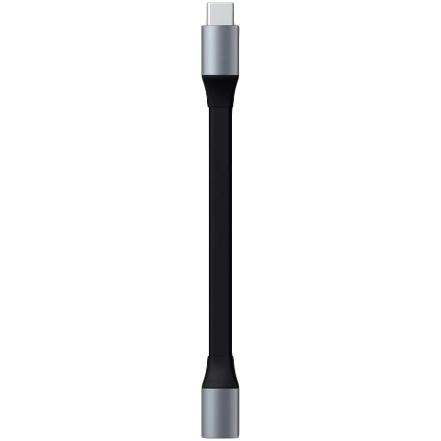 SATECHI USB-C Cable , Gray, 0.12m — სურათი №1