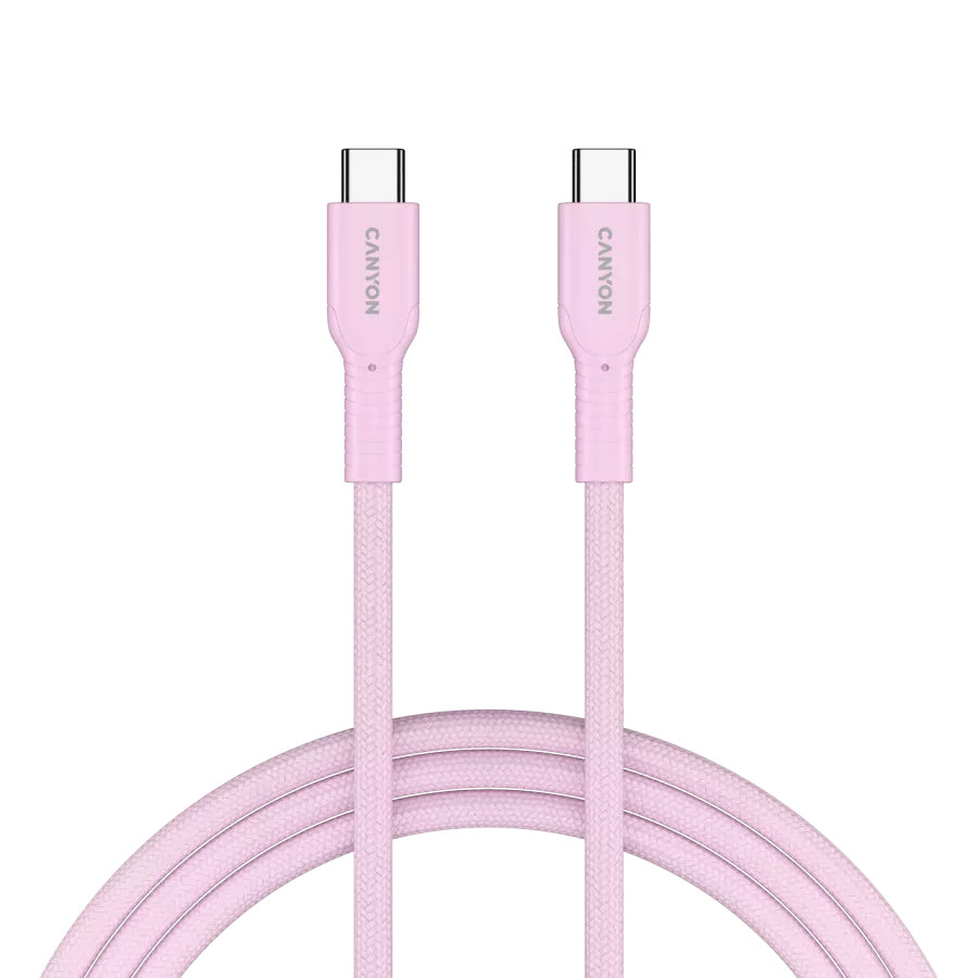 CANYON USB-C Cable, 1 m, Pink — Image №4