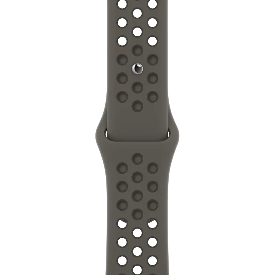 Band APPLE 41mm Nike Sport Band Regular Midnight Olive Gray Cargo Khaki purchase price ML873ZM A installments iSpace