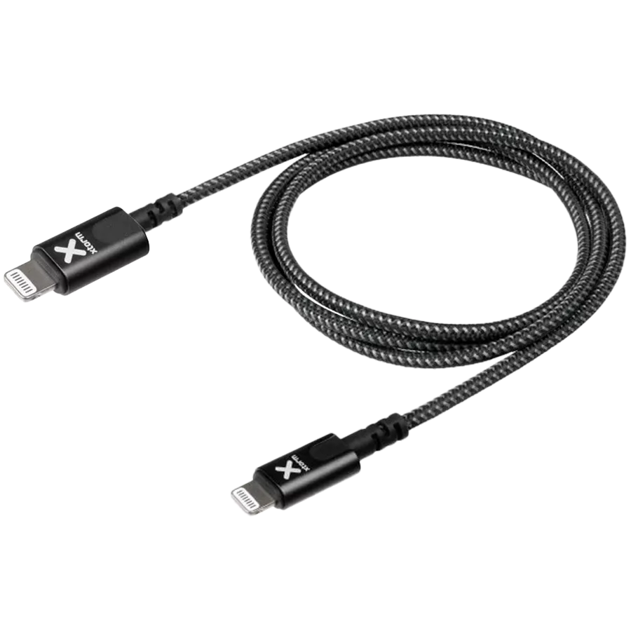XTORM Καλώδιο USB-C σε Lightning, 1 μετρητής, Νουάρ — Εικών №2