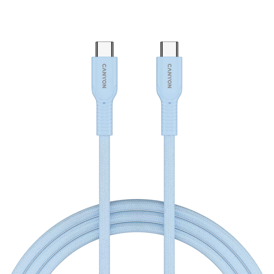CANYON USB-C Cable, 1 m, Light Blue — Image №4