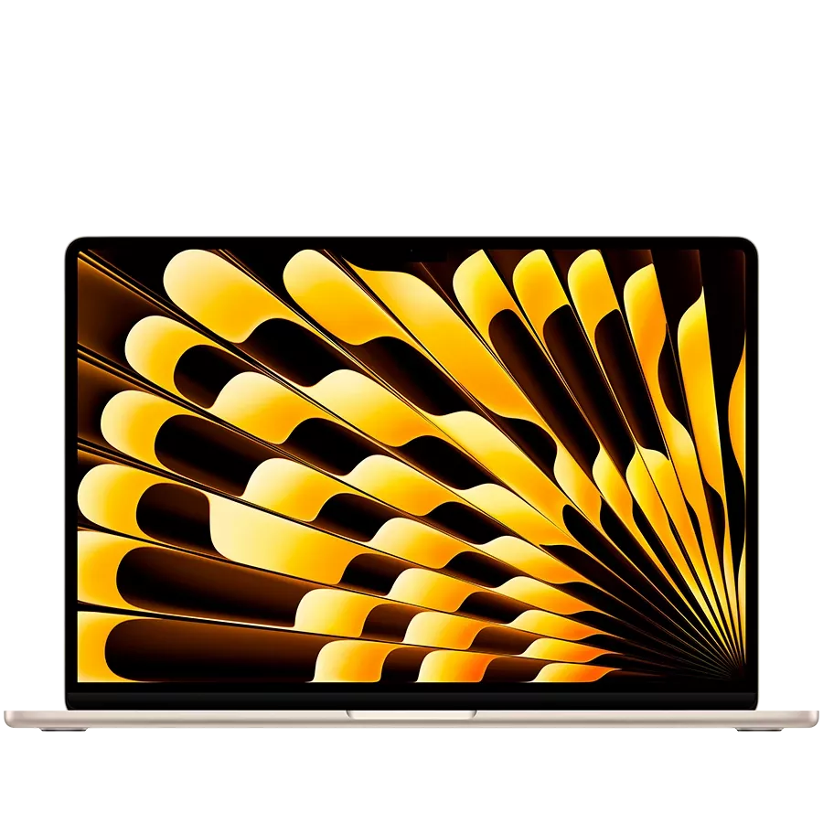 Apple MacBook Air 15.3"  Apple M4 (10C CPU/10C GPU), 16 GB, 256 GB, Starlight, 2025 — Image №1