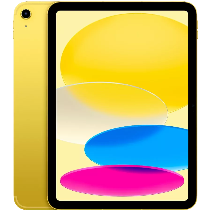 iPad 10.9 10 Gen, 64 GB Wi-Fi+4G 2022, Yellow — Image №1