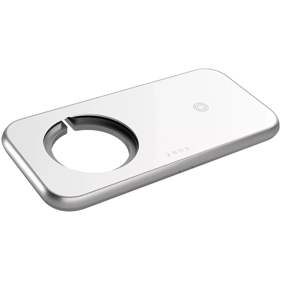 Wireless Charger ZENS, 45 Վտ, Արծաթագույն — image №3