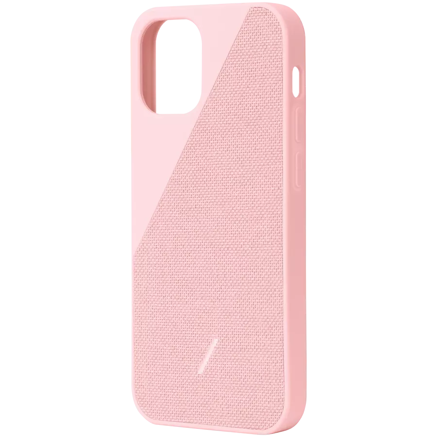 Чехол NATIVE UNION CLIC CANVAS  Розовый для iPhone 12 mini — Изображение №3