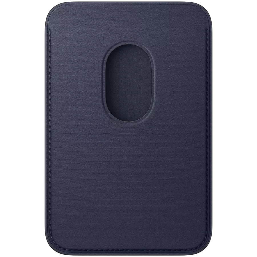 APPLE Wallet FineWoven Wallet with MagSafe, Тёмно-синий для Любой iPhone — Изображение №2