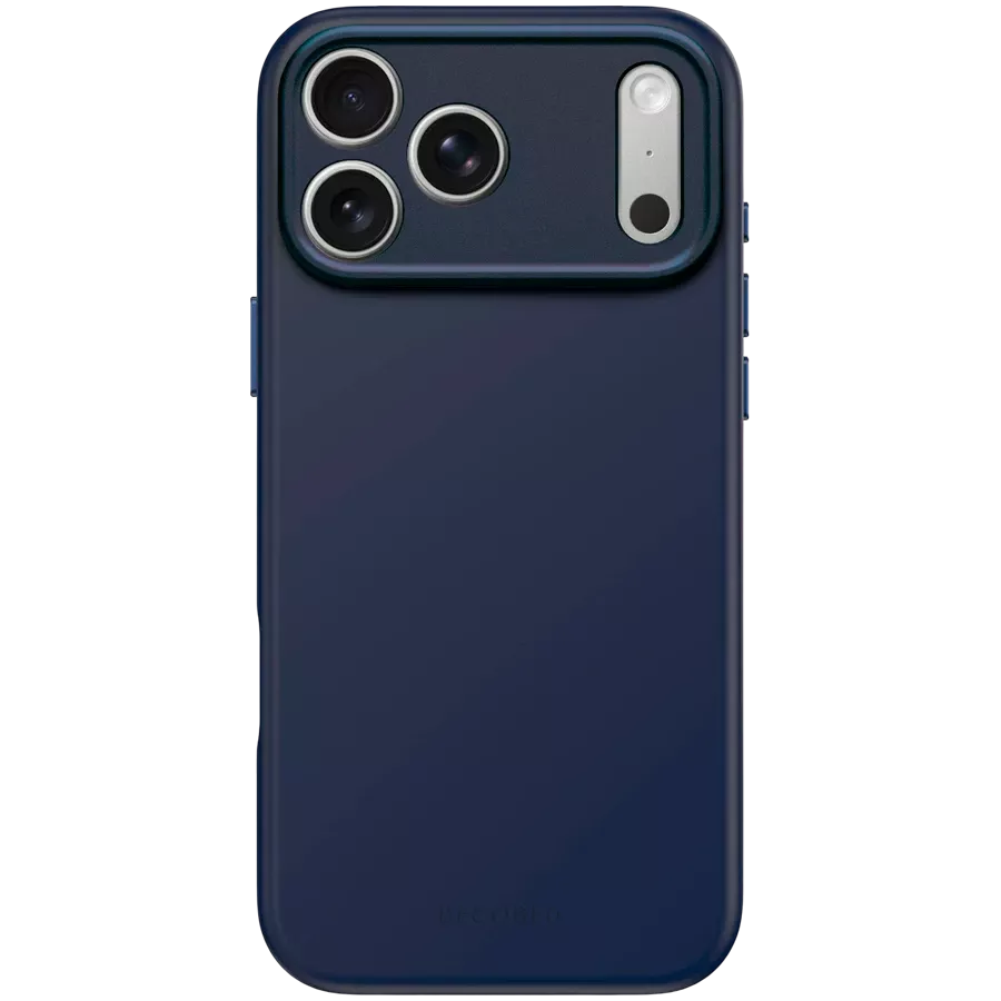 DECODED Чехол Antimicrobial Silicone MagSafe with MagSafe, True Navy для iPhone 17 Pro Max — Изображение №1