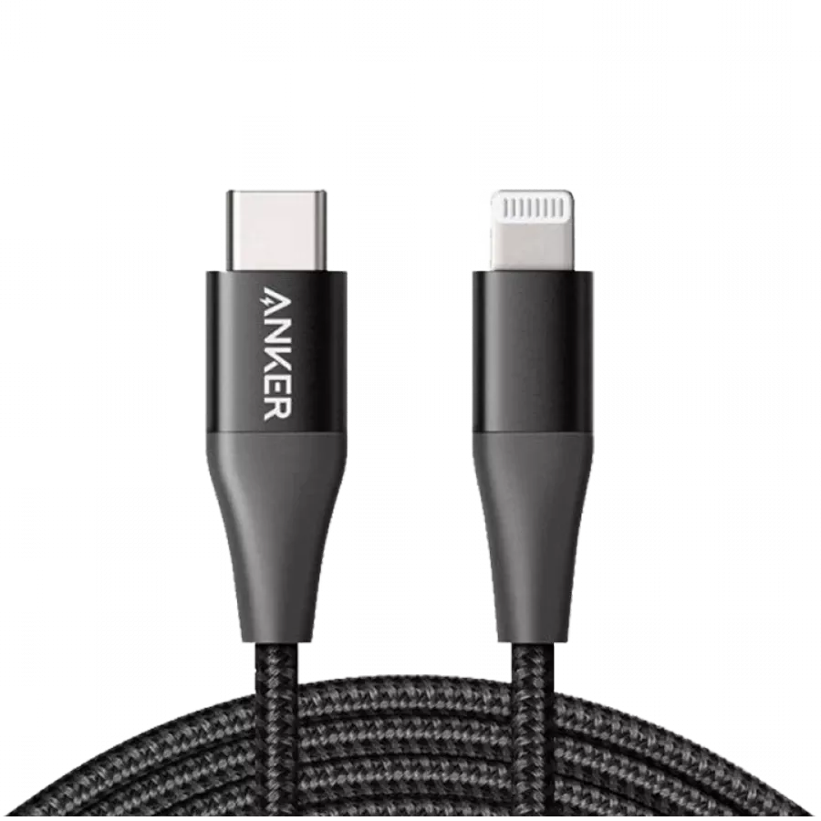 ANKER USB-C to Lightning Cable, 0.9 m, Black — Image №1