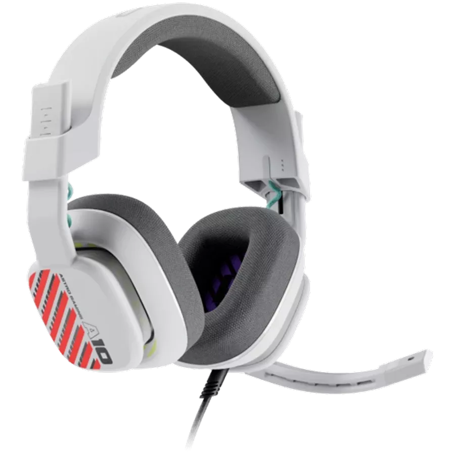 Gaming Ακουστικά LOGITECH A10 με μικρόφωνο, Λευκό — Εικών №1